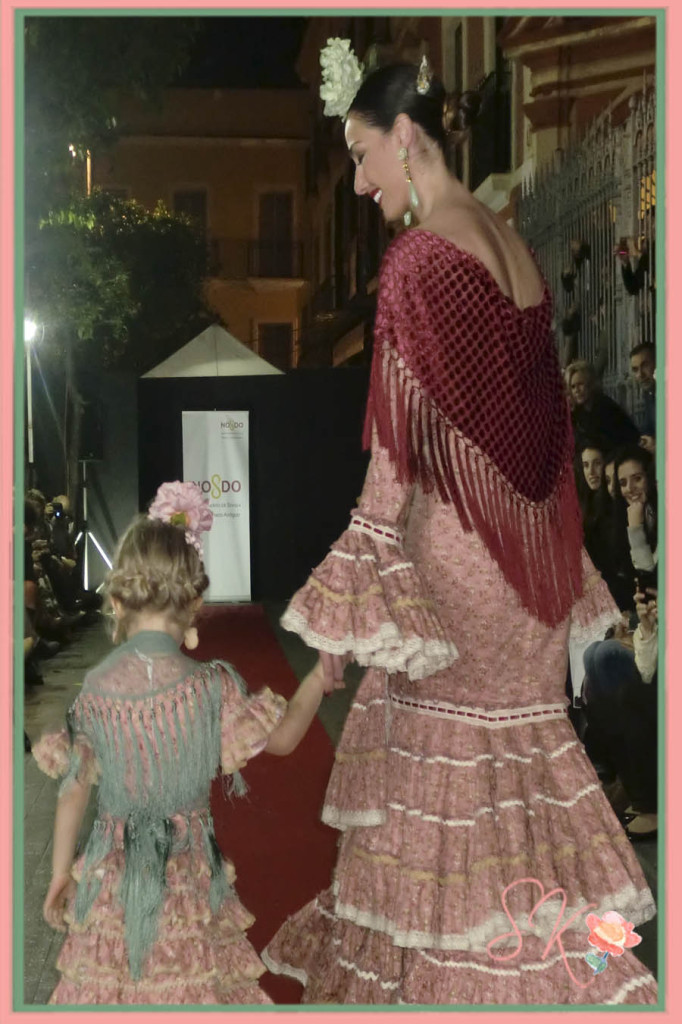 Trajes de flamenca de Luisa Pérez en la Sevilla Fashion Center 2014 