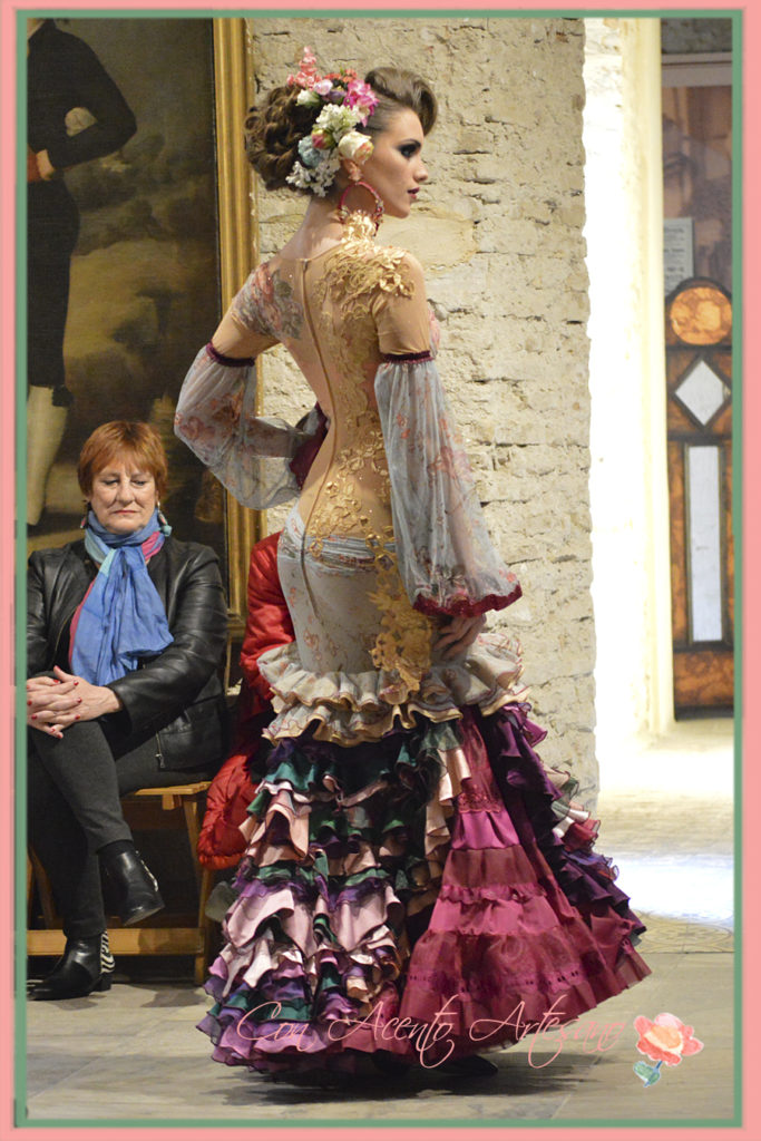 Traje de flamenca joya de Rosalía Zahino 