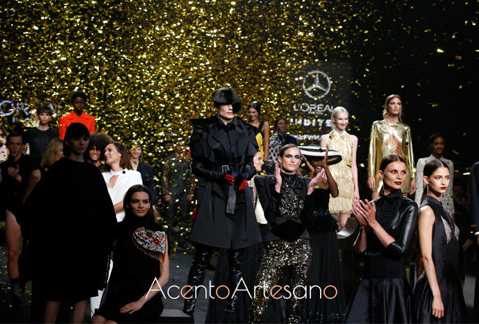 L´Oreal celebra sus 20 años peinando y maquillando en la pasarela MBFWMadrid en su edición número 70