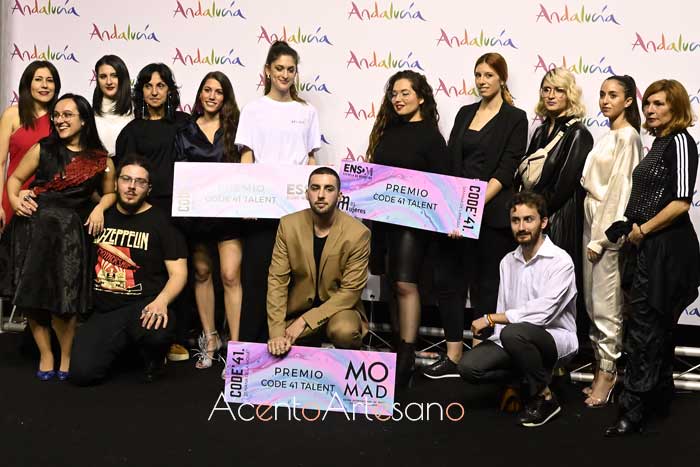 Heaven Vision, Bélous y Marina Meca premiados en Code 41 Talent en el photocall